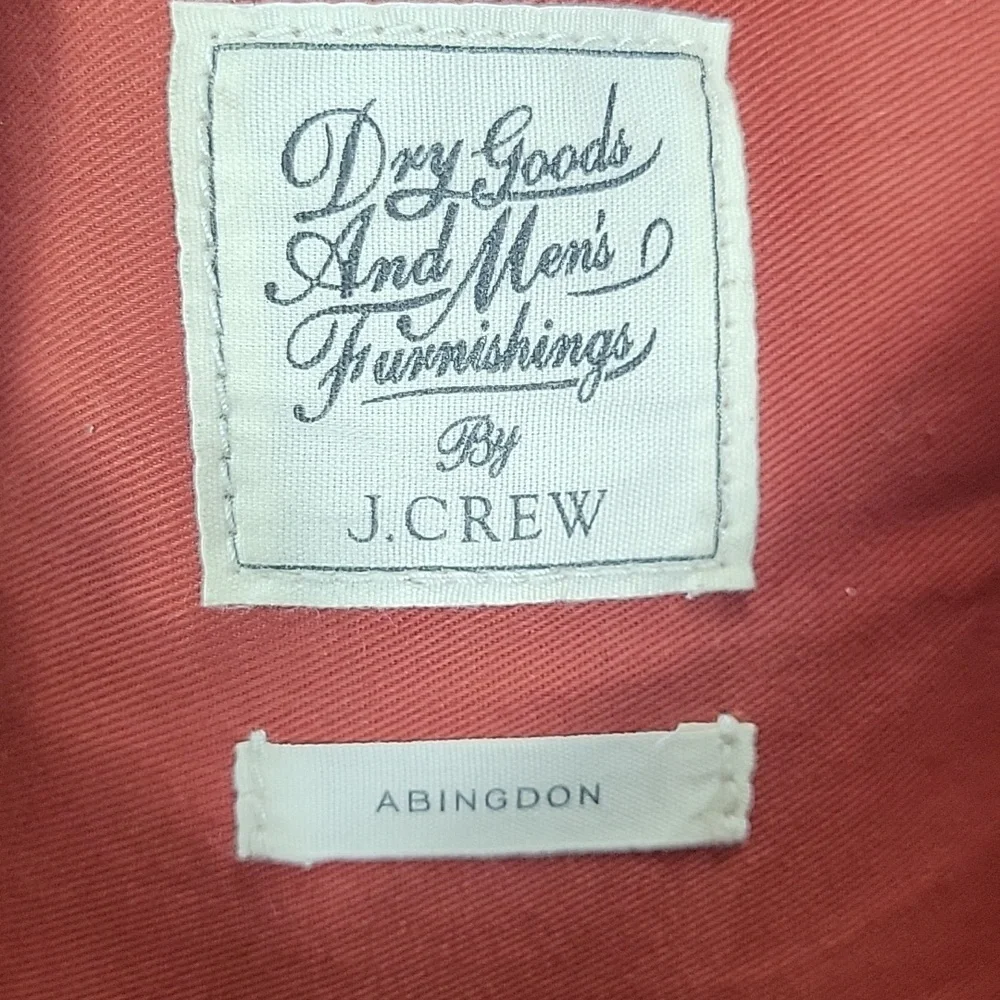 Men's JCrew Waxed Canvas Bag in Blue with Brown Leather Trim Messenger Bag